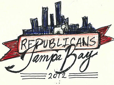 RNC Party Logo Option 3 blue logo political red republican rnc tampa bay white