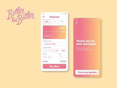 Daily UI :: 002 – Credit Card Checkout