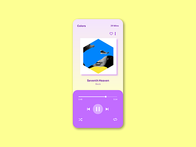 Daily UI :: 009 – Music Player