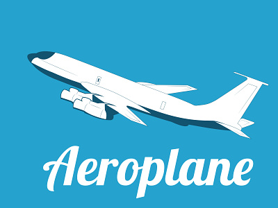 Flying aeroplane side view aeroplane airlines airplane airport biman design drawing flying graphic design illustraion side view transport transportation travel vector