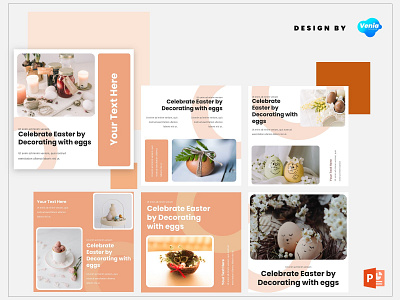 Instagram Feed Template - Fairy Egg branding concept design easter easter egg graphic instagram post instagram story social media