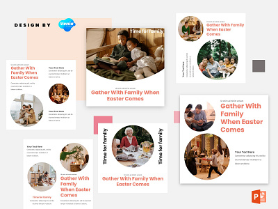 Instagram Story Template - Togetherness On Easter Day concept design easter easter egg graphic instagram post instagram story instagram template layout social media