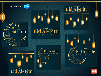 Instagram Feed Template - Happy Eid Al-Fitr concept design eid mubarak graphic instagram post instagram story instagram template muslim social media