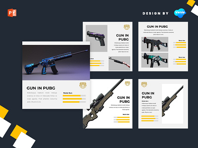 Instagram Feed Template - Gun Games branding concept design game gaming graphic instagram post instagram story instagram template social media