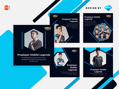 Instagram Feed - Proplayer Mobile Legend branding concept design game gaming graphic instagram post instagram story instagram template social media