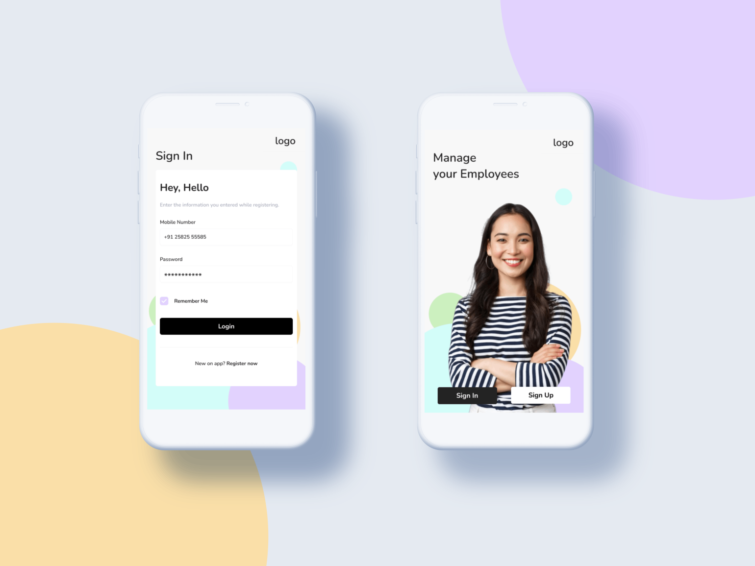 Login UI by Sondagar Ravi on Dribbble