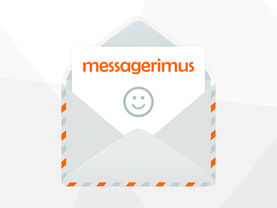 messagerimus app branding design flat flatdesign icon illustration logo logotype mockup type web
