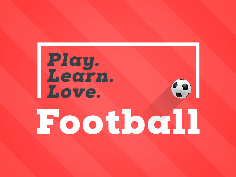 Soccer school branding branding football goal graphic design identity logo minimal soccer stripes