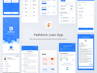 Loan App UI animation app branding clean design flat graphic design illustration iosdesign loan loan app loans brokers minimal mobile ui user experience userinterface ux