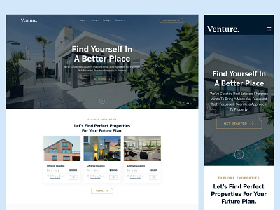 Real Estate | Home Renovation UI