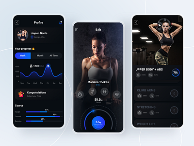 Gym Workout App UI/UX