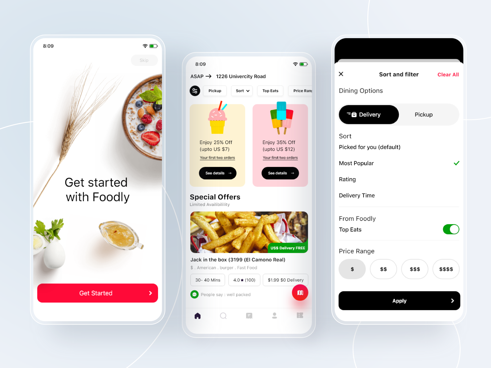 Food Mobile App UI/UX by Invints Studio on Dribbble