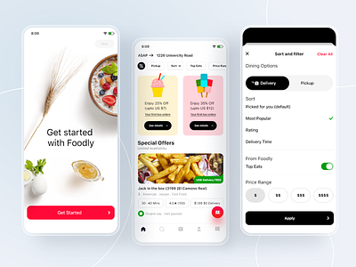 Food Mobile App UI/UX