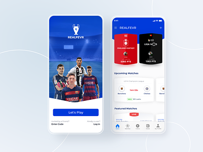 Soccer App UI/UX football ios design live score app mobile app modern design soccer app ui user experience ux