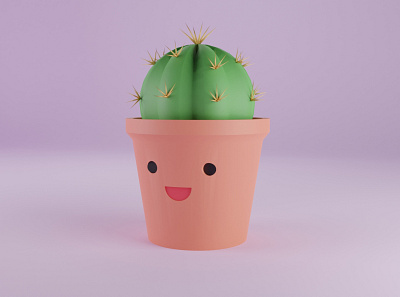 3D Cactus 3d 3dart 3dillustration blender blender3d cactus illustration plant