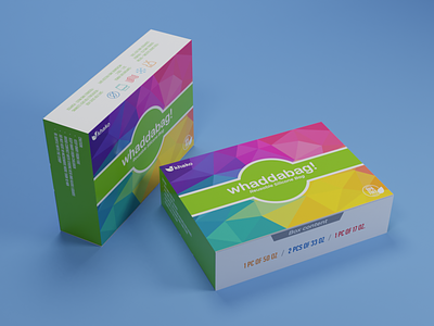 Box packaging render