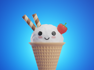 Cute Ice Cream Cone