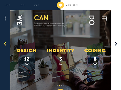 O vision design ui