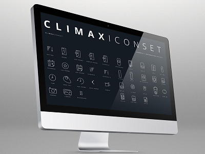 Climax Iconset app automation climax domotic icon icons iconset ios iphone