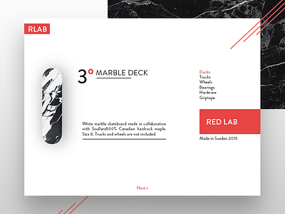 Skateboard deck card design skateboard ui ux web