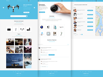 Demooz V.2 design minimal responsive ui ux web webdesign white space