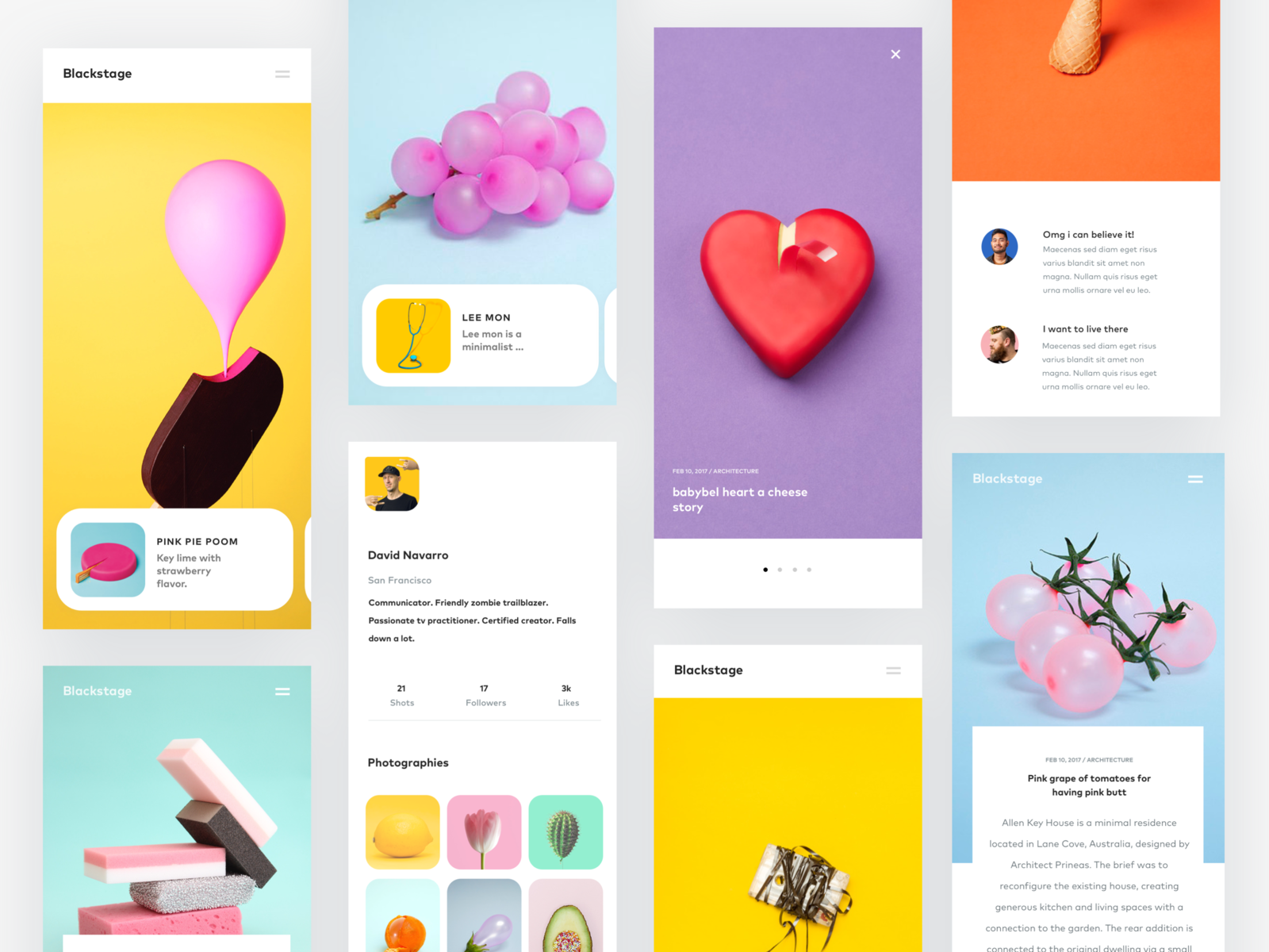 App Layout by Fred on Dribbble