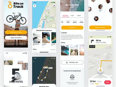 Bike on Track iOS app