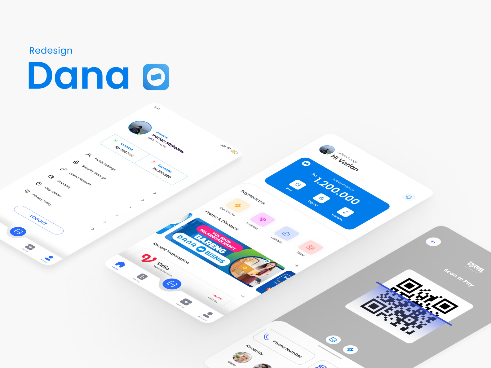 Dana Redesign by Varian Makalew on Dribbble