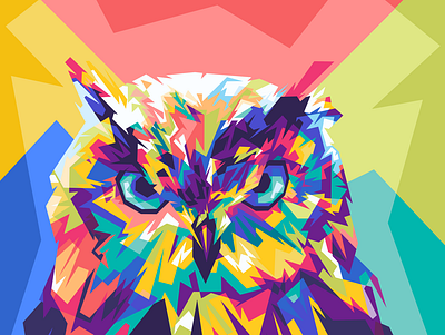 Pet into wpap pop art portrait illustration amazing animal art artwork artworks bird colorful colors design dog illustration pet pop pop art pop art portrait popart popular poster print wpap