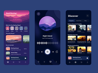 Meditation App for Mobile