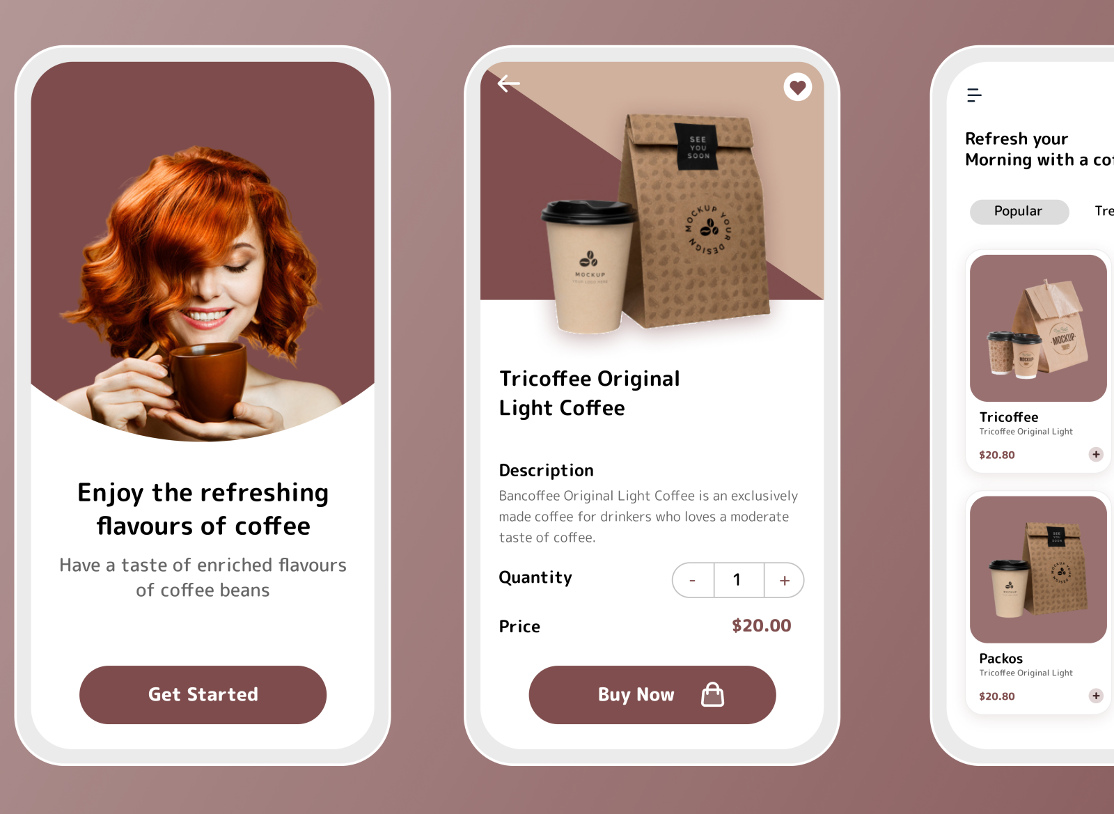 Coffee App Design by Applios Studio on Dribbble