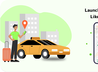 Taxi Booking App Design app design graphic design mobile app development company ux