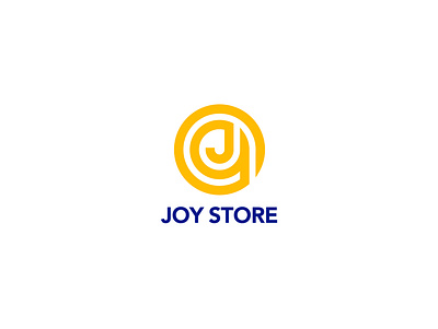 JOY store branding branding design flat graphic design icon illustration illustrator logo minimal vector