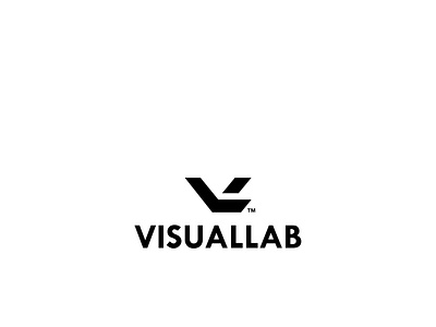 VISUALLAB logo design