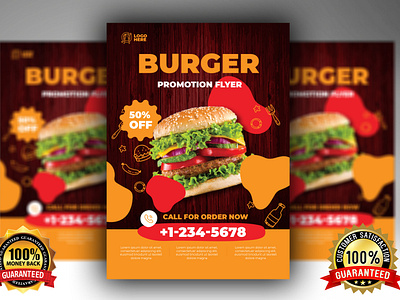 Professional Flyer Design, Food Flyer, Restaurant Flyer, Menu.