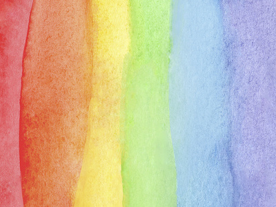 Rainbow pride kids watercolor background by Anny Sketches on Dribbble