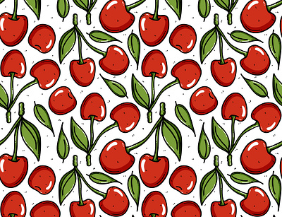 Organic fruit pattern for juice packing adorable background clipart cute graphic illustration pattern