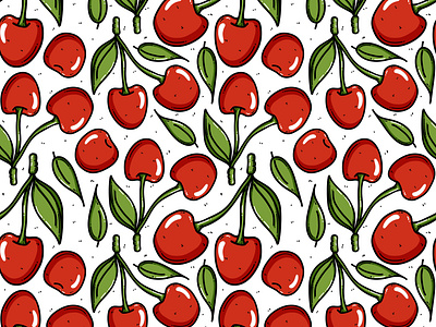 Organic fruit pattern for juice packing