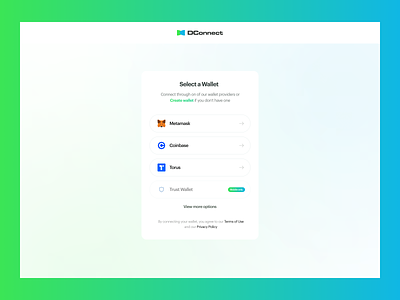 DConnect - Connect Wallet