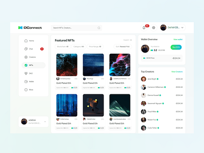 DConnect - NFTs creator