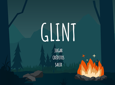 Videojuego | Glint. construct design game game design illustration programming typography ui