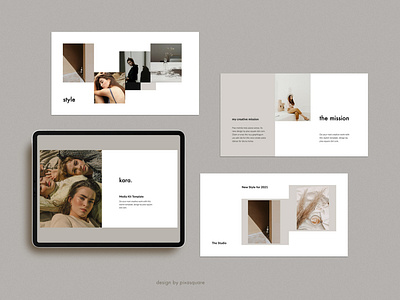 KARA - Media Kit Branding Template Presentation