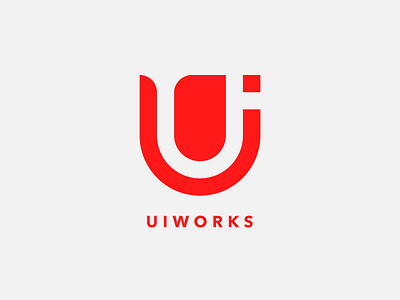 Uiworks Logo app branding icon letter logo mark monogram pixasquare u ui ux