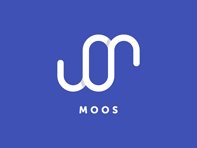 Moos app branding icon letter logo m mark monogram o pixasquare s