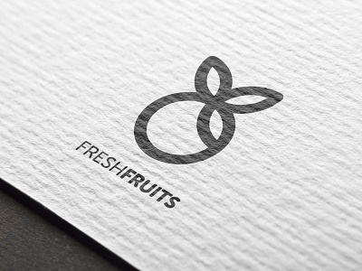 Freshfruits Logo brand branding food fresh fruits icon logo mark market monogram symbol