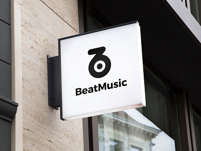 Beatmusic app b brand branding design icon identity letter logo mark shape startup