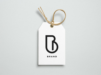 B Brand Label app b brand branding design icon identity letter logo mark shape startup