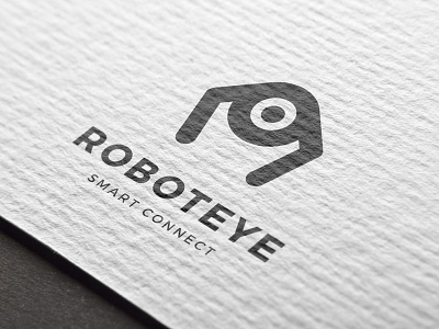 Roboteye Logo app brand branding design eye inspiration logo mark robot technology trademark ui