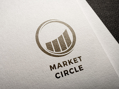 Market Circle Logo app brand branding design inspiration label logo mark market stock success trademark