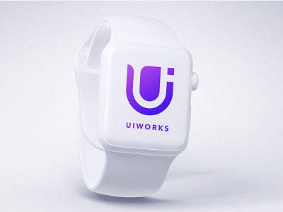 Ui Works Logo app branding design i inspiration letter logo mark startup trademark u ui